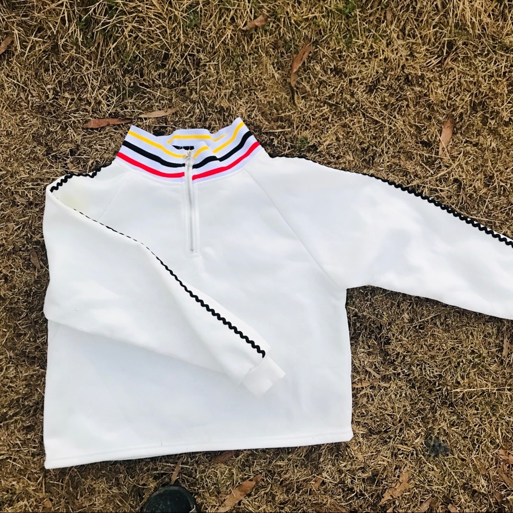 Crop sweater